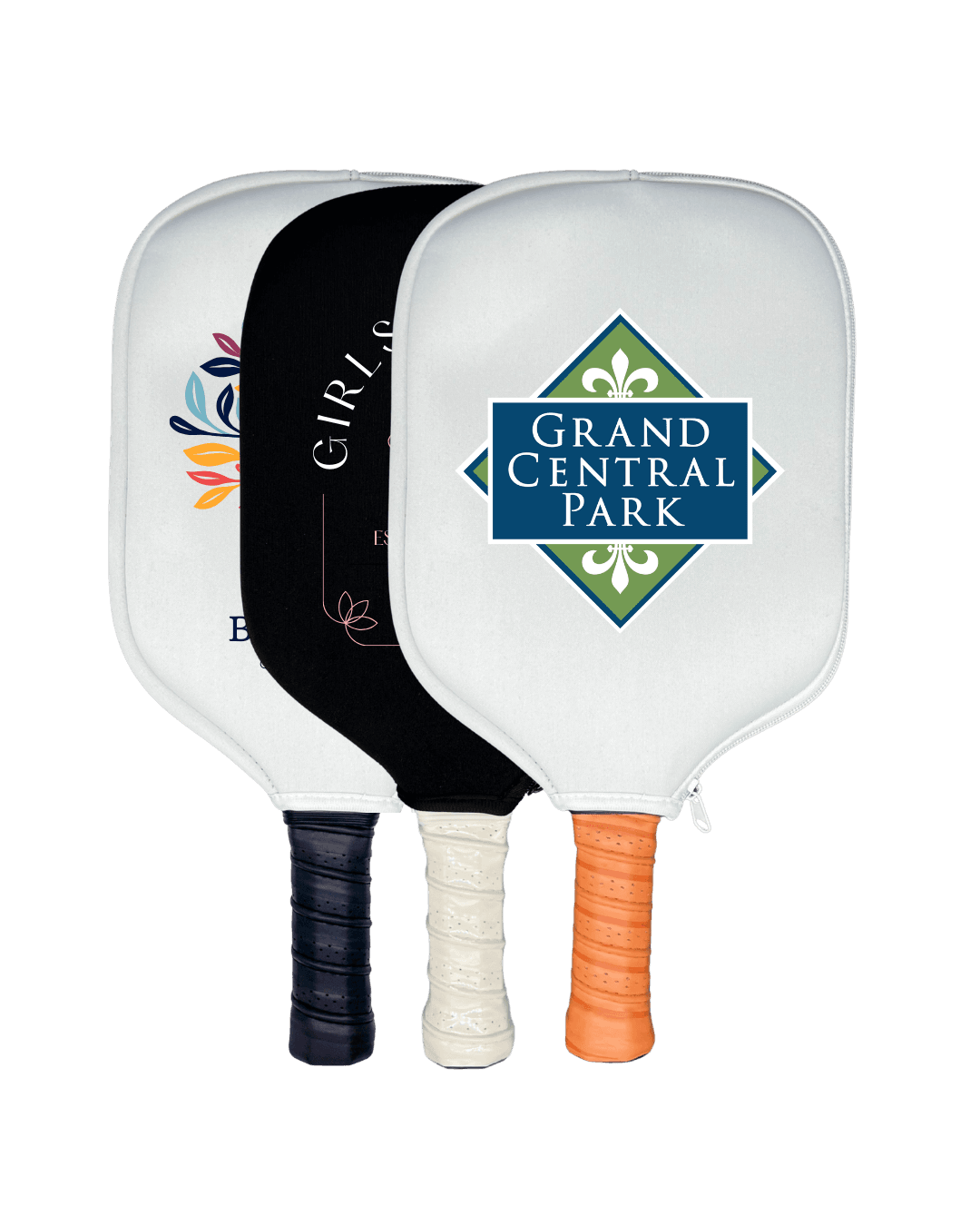 Custom Fiberglass Pickleball Paddle + Cover