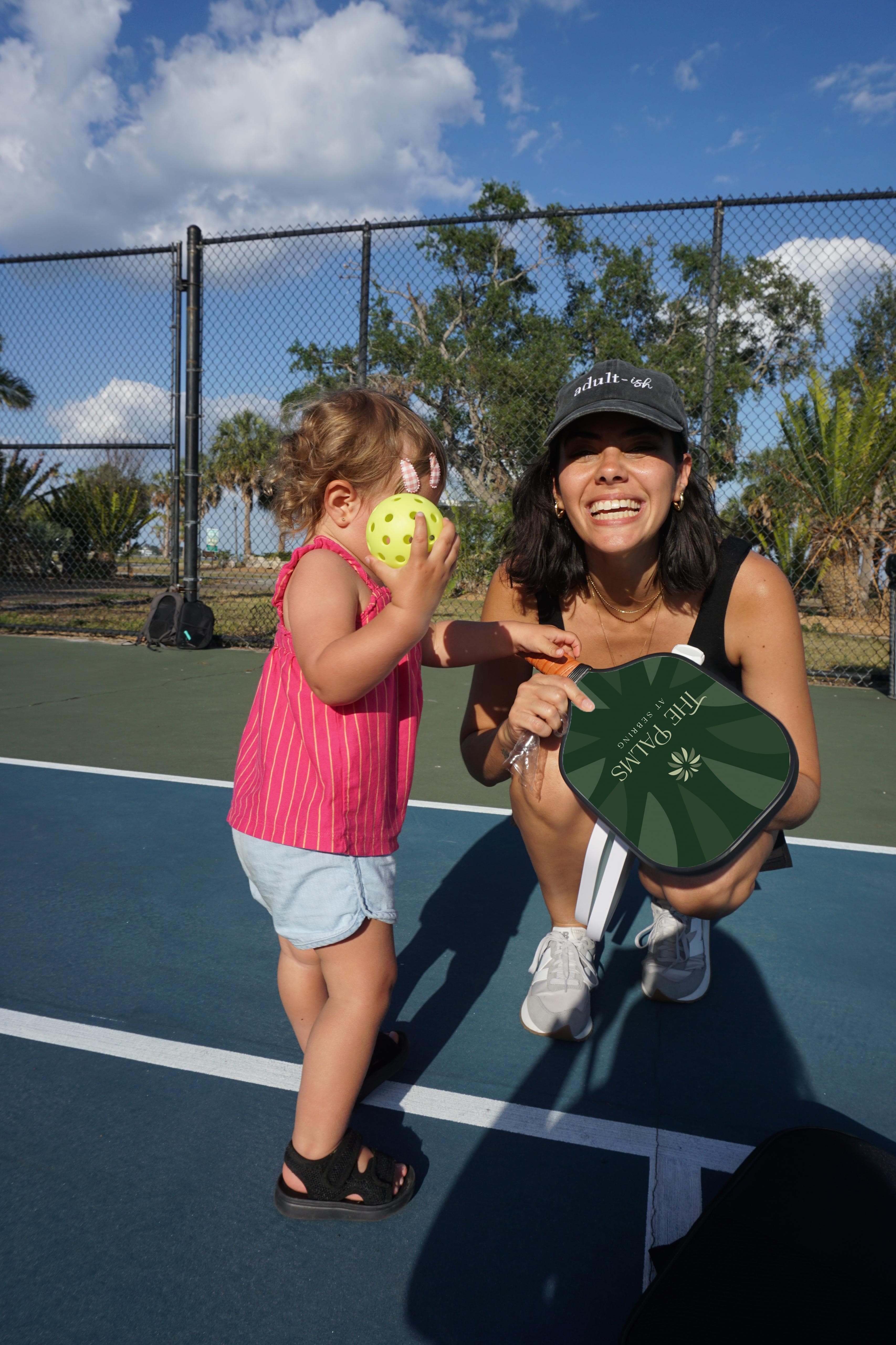 Branded Fiberglass Pickleball Paddle