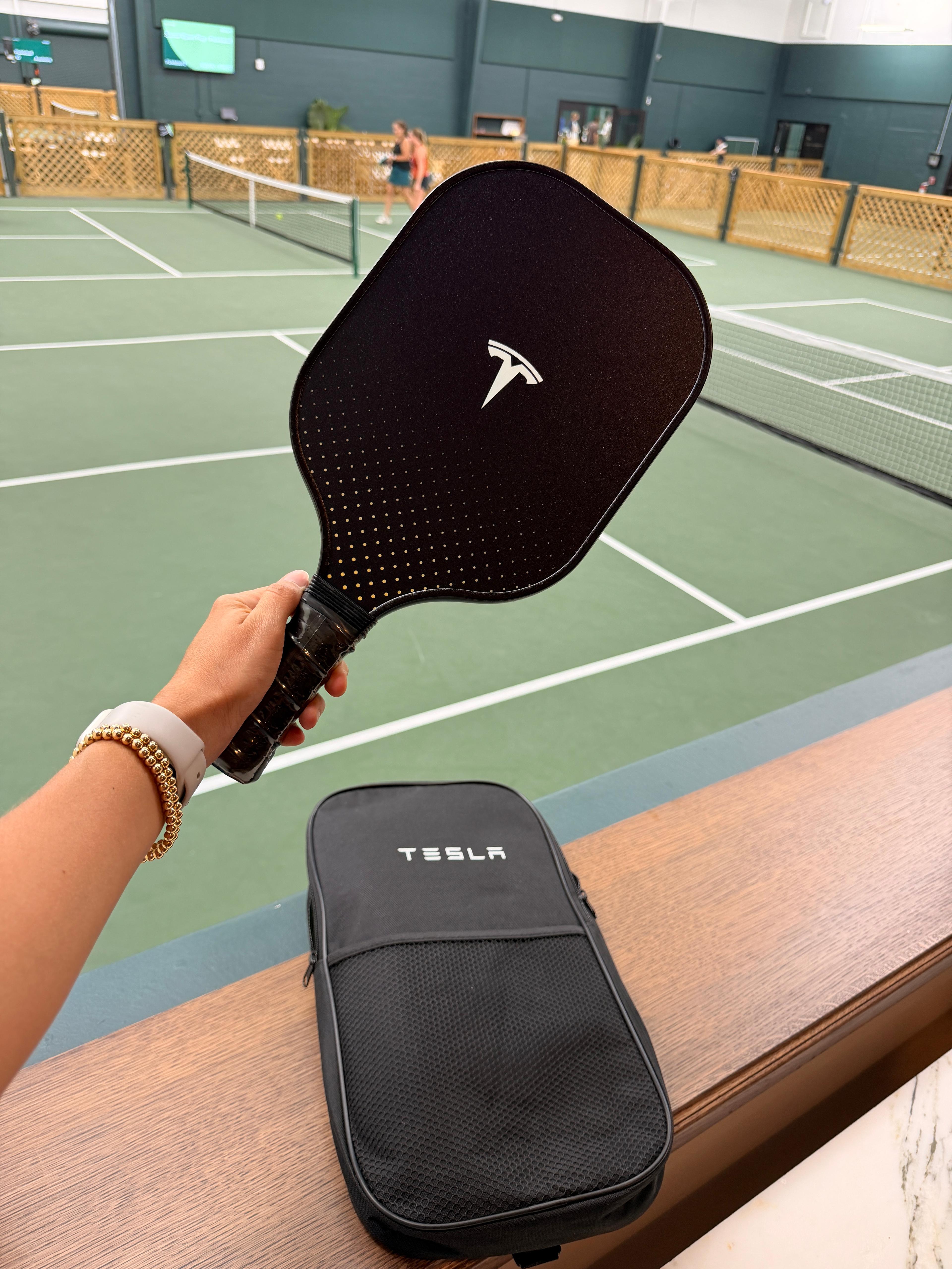 Tesla Branded Pickleball Set
