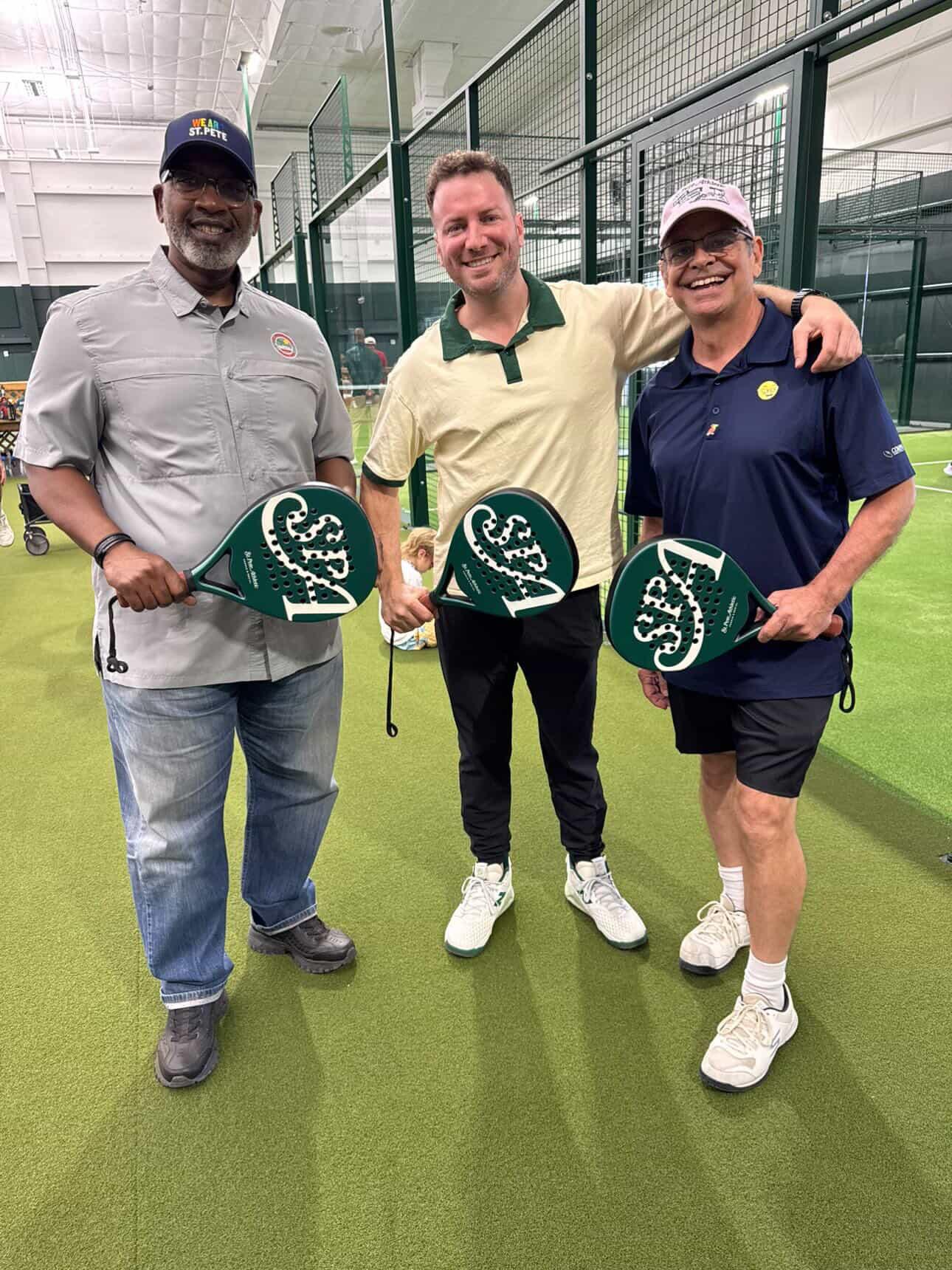 Saint Pete Athletic Branded Padel Rackets