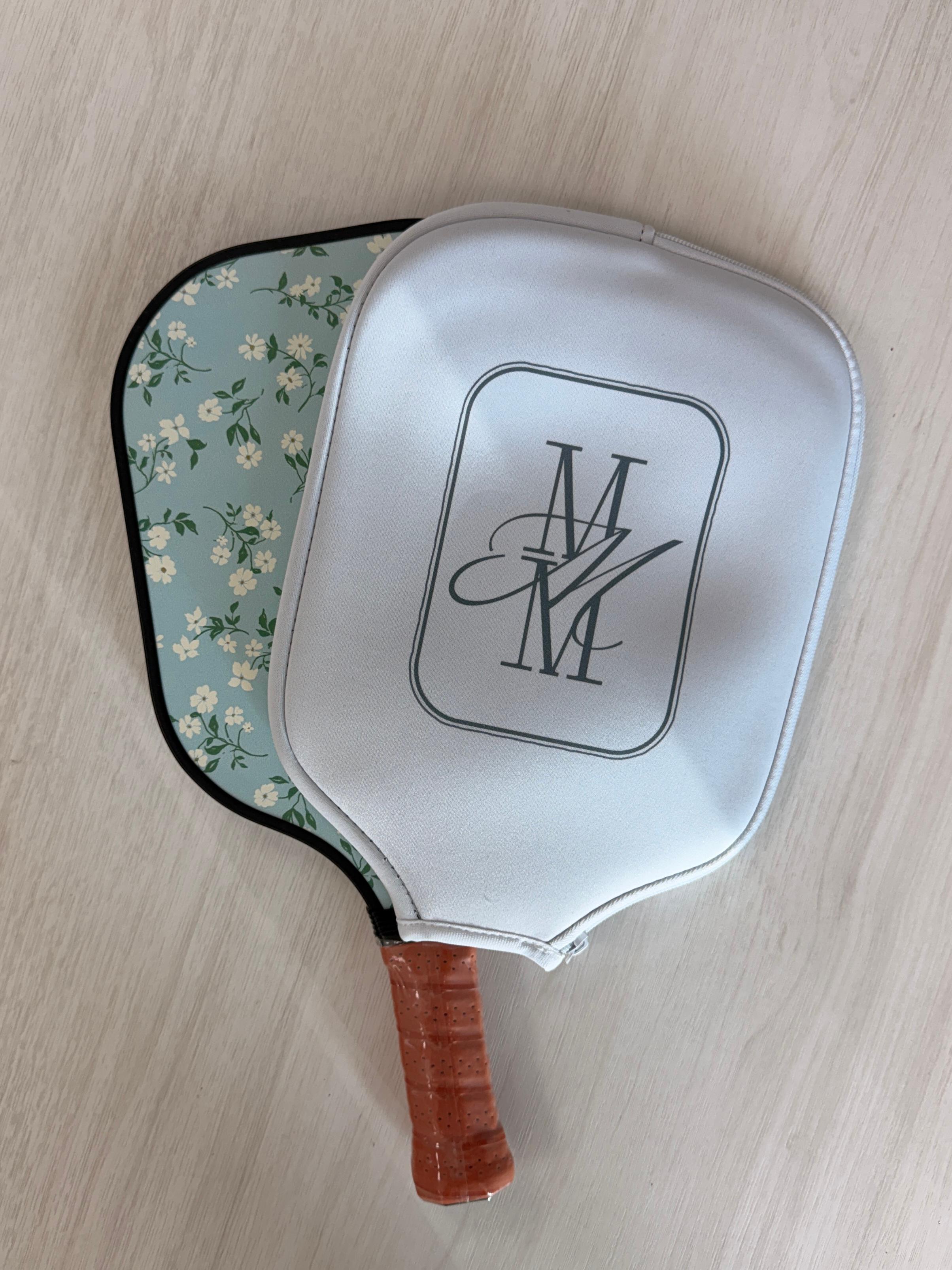 Branded Pickleball Kit Paddle + Cover