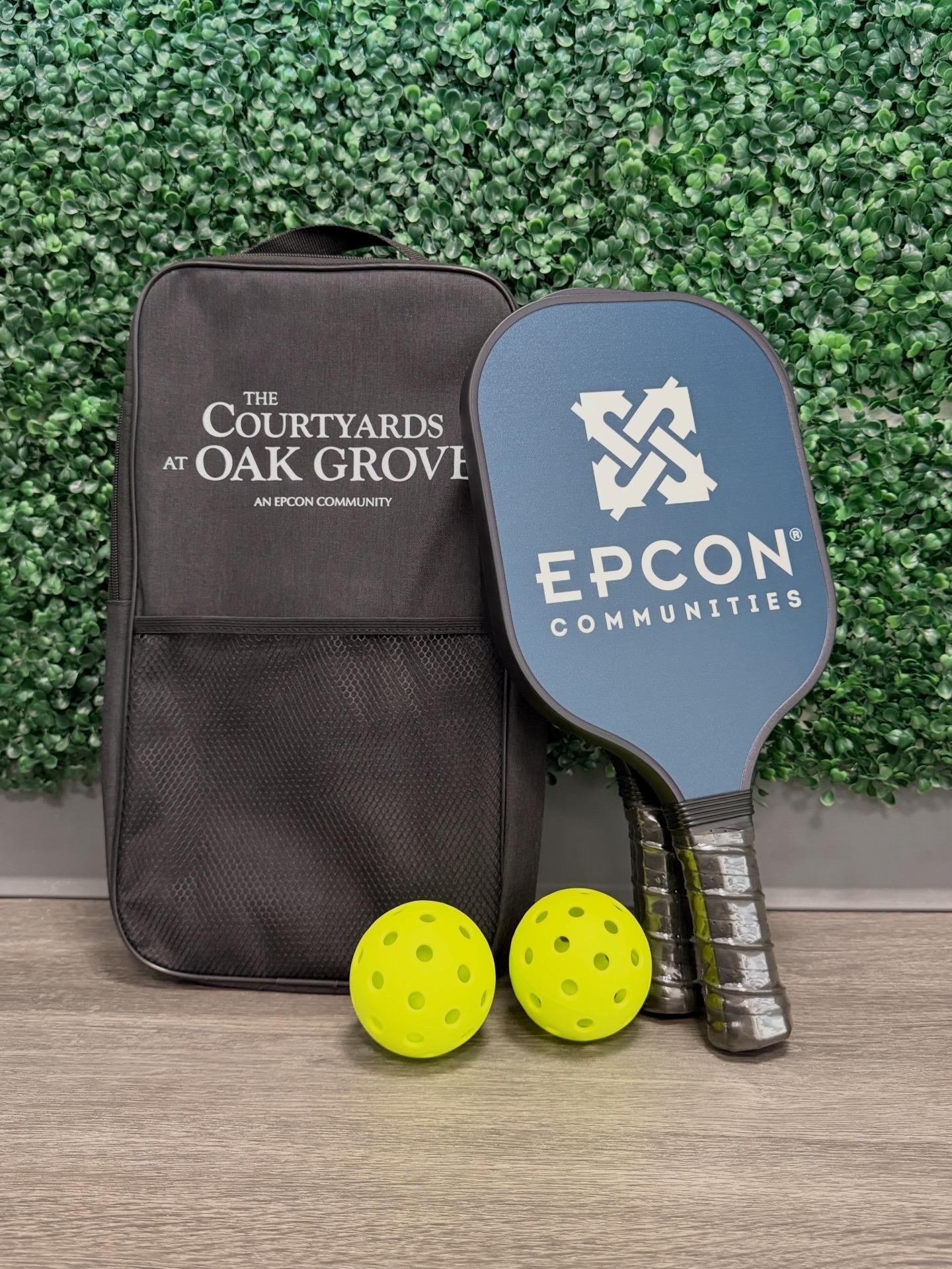 EPCON Branded Pickleball Set