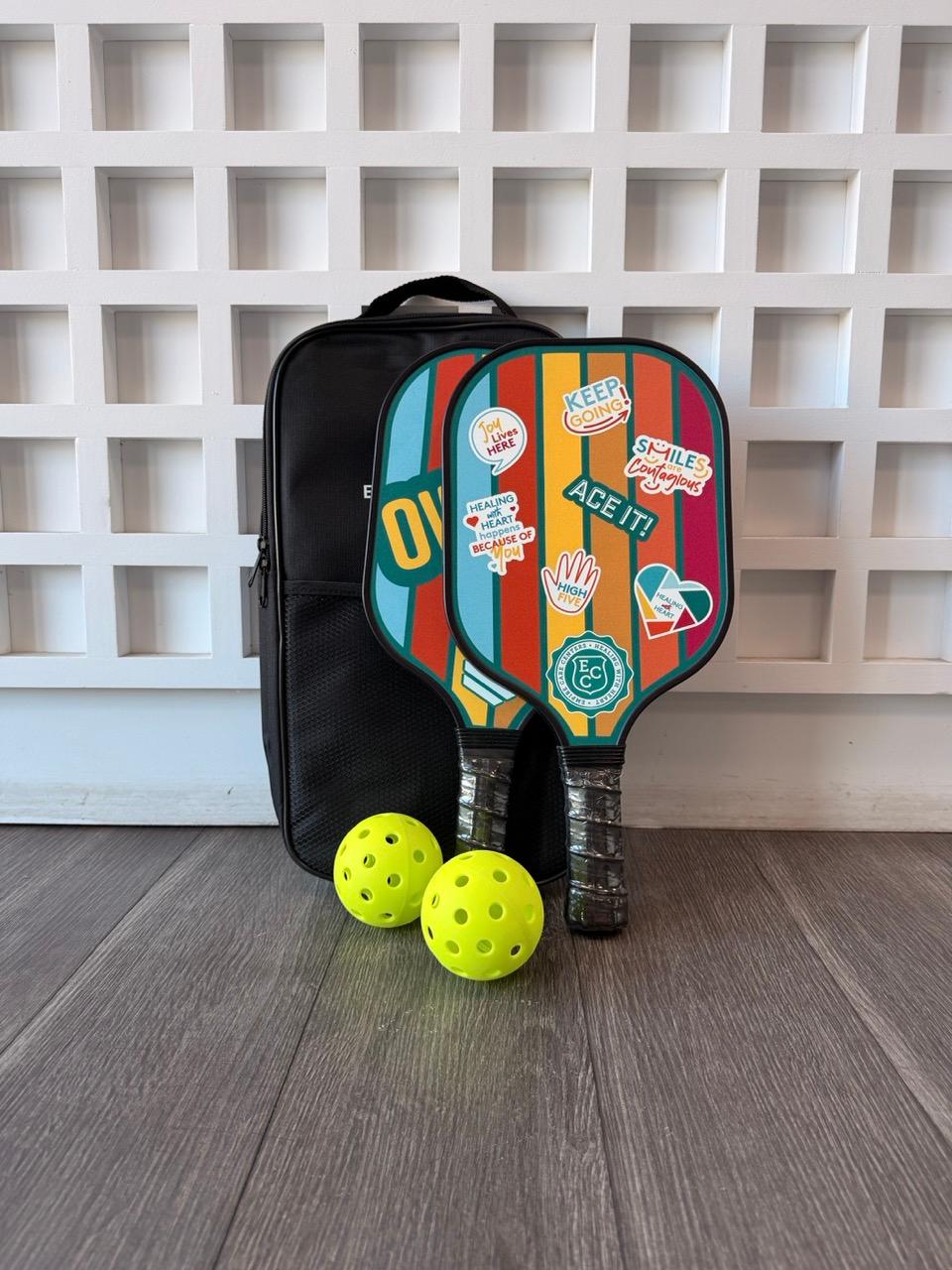 Empire Center Branded Pickleball Set